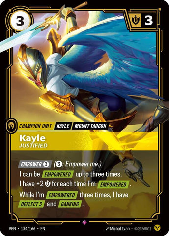 Kayle, Justified (134/166) [Vendetta] - The Mythic Store | 24h Order Processing