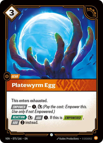 Platewyrm Egg (075/166) [Vendetta] - The Mythic Store | 24h Order Processing