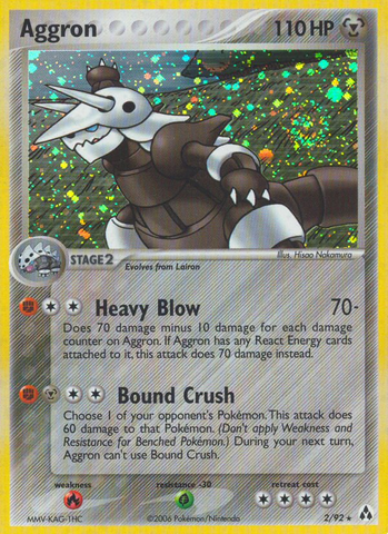 Aggron (2/92) [EX: Legend Maker] - The Mythic Store | 24h Order Processing