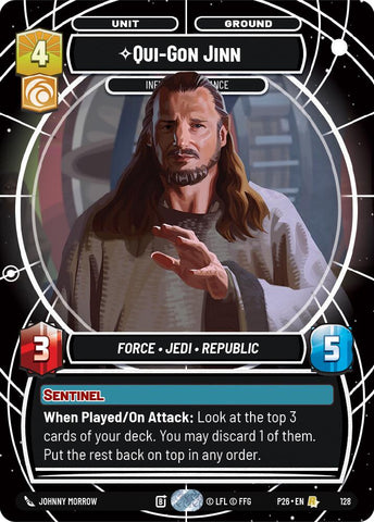 Qui-Gon Jinn - Influencing Chance (128) (128) [Galactic Championship 2026] - The Mythic Store | 24h Order Processing