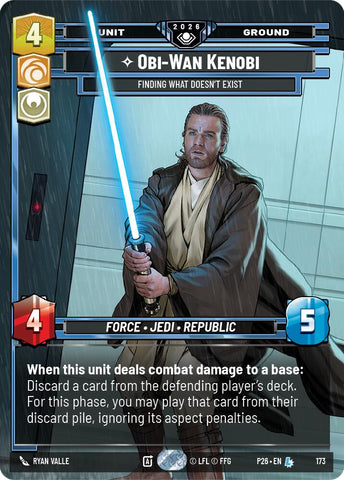Obi-Wan Kenobi - Finding What Doesn't Exist (173) (173) [Galactic Championship 2026] - The Mythic Store | 24h Order Processing