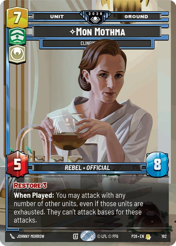 Mon Mothma - Clinging to Hope (182) (182) [Galactic Championship 2026] - The Mythic Store | 24h Order Processing