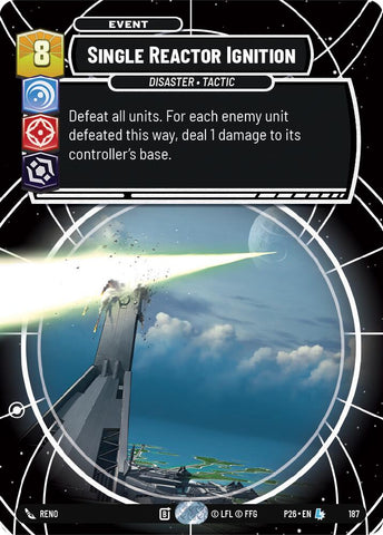 Single Reactor Ignition (187) (187) [Galactic Championship 2026] - The Mythic Store | 24h Order Processing