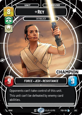 Rey - Skywalker (202) (202) [Galactic Championship 2026] - The Mythic Store | 24h Order Processing