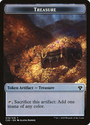 Saproling // Treasure Double-Sided Token [Commander 2020 Tokens] - The Mythic Store | 24h Order Processing
