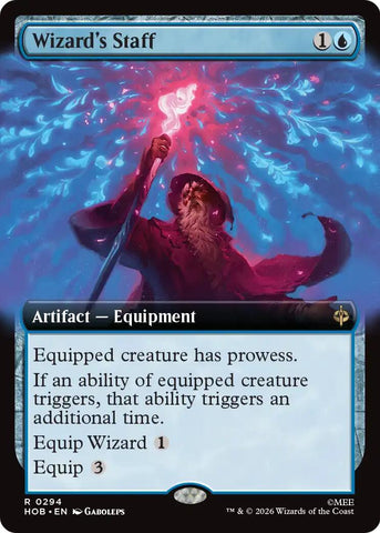 Wizard's Staff (Extended Art) [The Hobbit] - The Mythic Store | 24h Order Processing