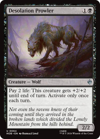 Desolation Prowler [The Hobbit] - The Mythic Store | 24h Order Processing
