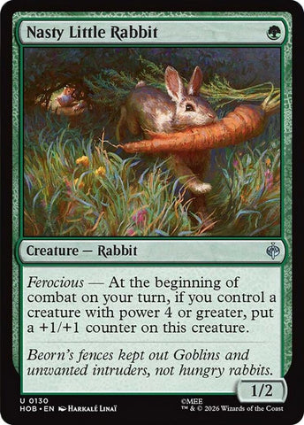 Nasty Little Rabbit [The Hobbit] - The Mythic Store | 24h Order Processing