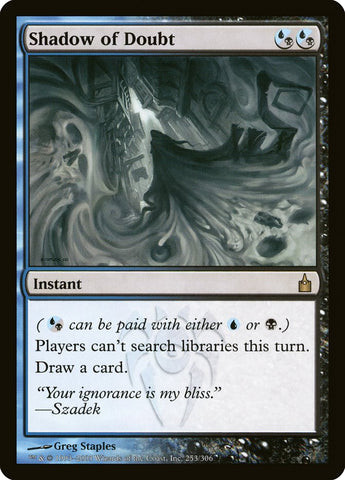 Shadow of Doubt [Ravnica: City of Guilds] - The Mythic Store | 24h Order Processing