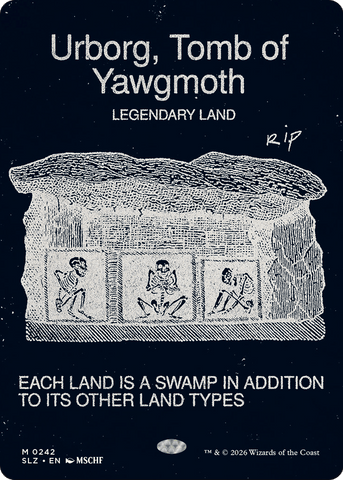 Urborg, Tomb of Yawgmoth (0242) [Secret Lair x MSCHF: The Zeta Set] - The Mythic Store | 24h Order Processing