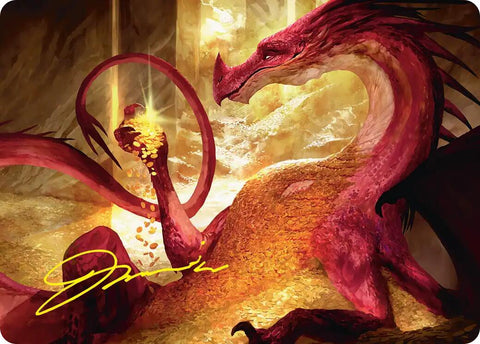Gleaming Splendor Art Card (Gold-Stamped Signature) [The Hobbit Art Series] - The Mythic Store | 24h Order Processing