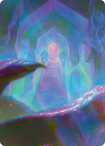 Dragon-Cursed Halls Art Card (8/12) [The Hobbit Art Series] - The Mythic Store | 24h Order Processing