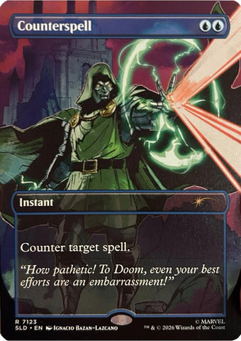 Counterspell (7123) [Secret Lair Drop Series] - The Mythic Store | 24h Order Processing