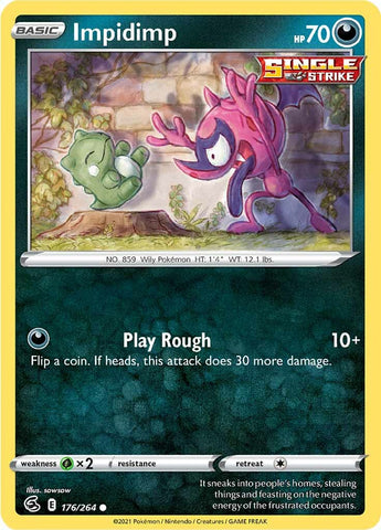 Impidimp (176/264) [Sword & Shield: Fusion Strike] - The Mythic Store | 24h Order Processing