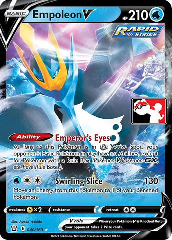 Empoleon V (040/163) [Prize Pack Series One] - The Mythic Store | 24h Order Processing