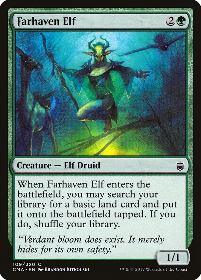 Farhaven Elf [Commander Anthology] - The Mythic Store | 24h Order Processing