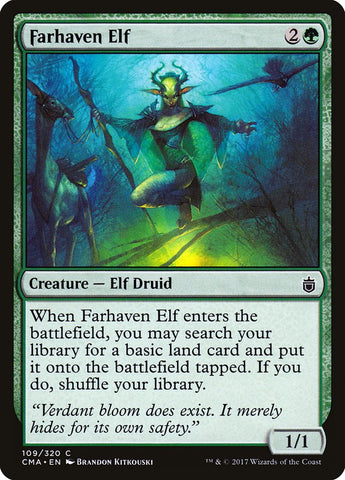 Farhaven Elf [Commander Anthology] - The Mythic Store | 24h Order Processing