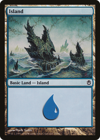 Island (79) [Duel Decks: Ajani vs. Nicol Bolas] - The Mythic Store | 24h Order Processing