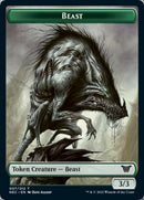 Beast // Treasure Double-Sided Token [Kamigawa: Neon Dynasty Commander Tokens] - The Mythic Store | 24h Order Processing