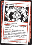 Pyromancy 101 [Mystery Booster 2 Playtest Cards] - The Mythic Store | 24h Order Processing