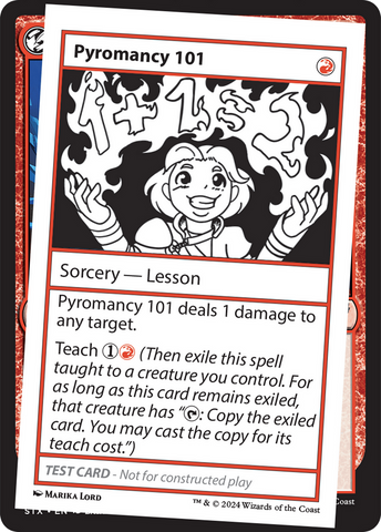 Pyromancy 101 [Mystery Booster 2 Playtest Cards] - The Mythic Store | 24h Order Processing