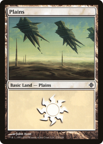 Plains (230) [Rise of the Eldrazi] - The Mythic Store | 24h Order Processing