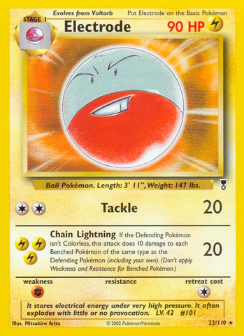 Electrode (22/110) [Legendary Collection] - The Mythic Store | 24h Order Processing