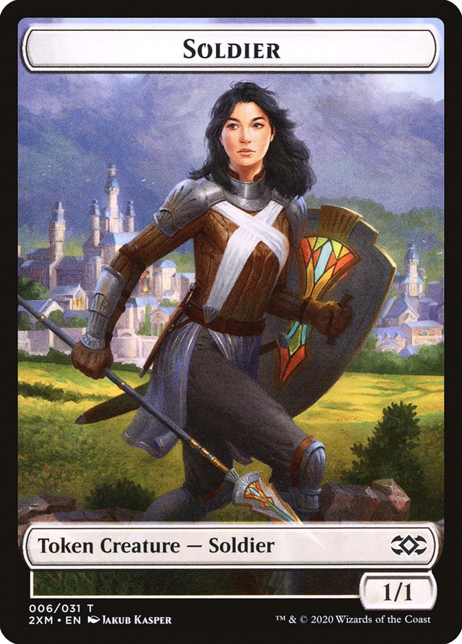 Servo // Soldier Double-Sided Token [Double Masters Tokens] - The Mythic Store | 24h Order Processing