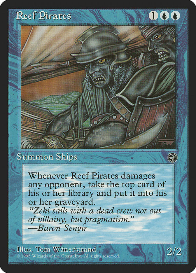Reef Pirates (Baron Sengir Flavor Text) [Homelands] - The Mythic Store | 24h Order Processing