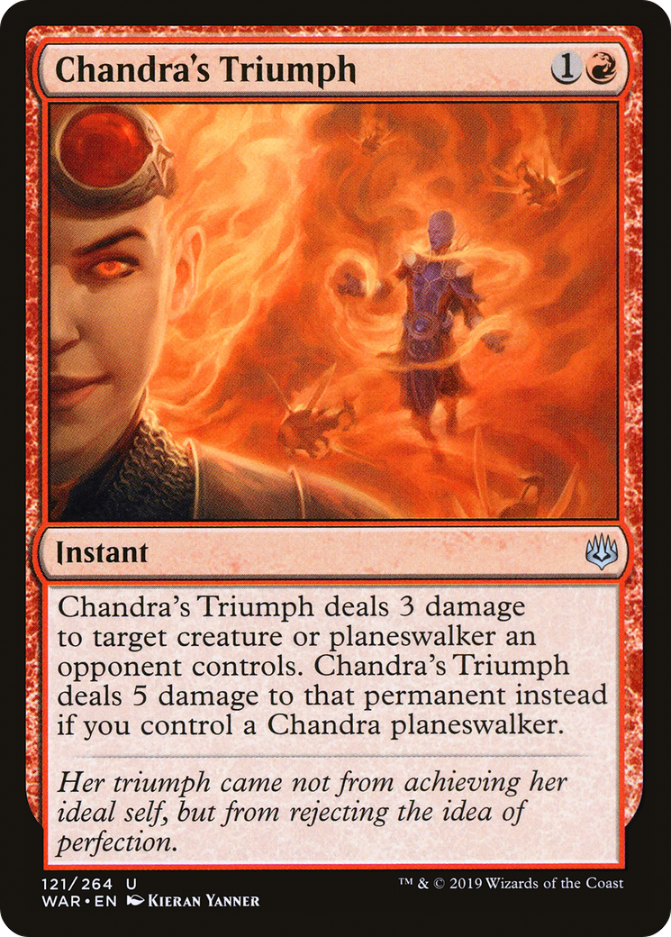 Chandra's Triumph [War of the Spark] - The Mythic Store | 24h Order Processing