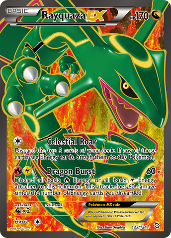 Rayquaza EX (123/124) [Black & White: Dragons Exalted] - The Mythic Store | 24h Order Processing