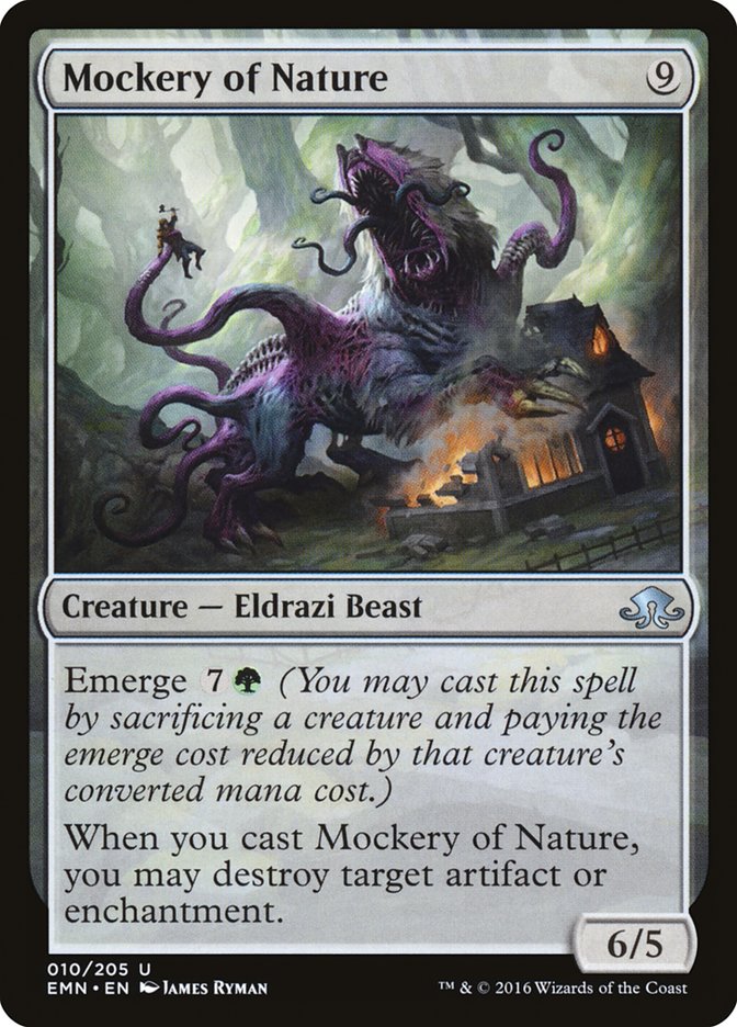 Mockery of Nature [Eldritch Moon] - The Mythic Store | 24h Order Processing