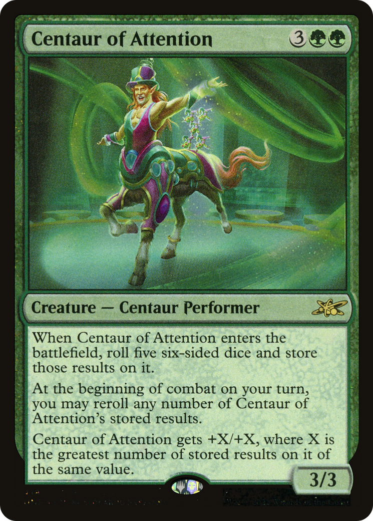 Centaur of Attention (Galaxy Foil) [Unfinity] - The Mythic Store | 24h Order Processing