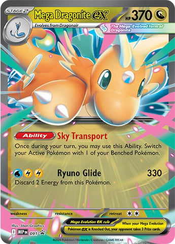 Mega Dragonite ex (091) [Mega Evolution Promo] - The Mythic Store | 24h Order Processing