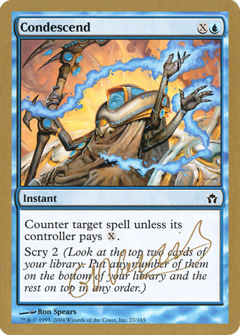 Condescend (Gabriel Nassif) [World Championship Decks 2004] - The Mythic Store | 24h Order Processing