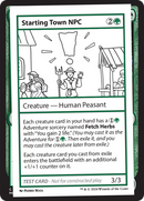 Starting Town NPC [Mystery Booster 2 Playtest Cards] - The Mythic Store | 24h Order Processing