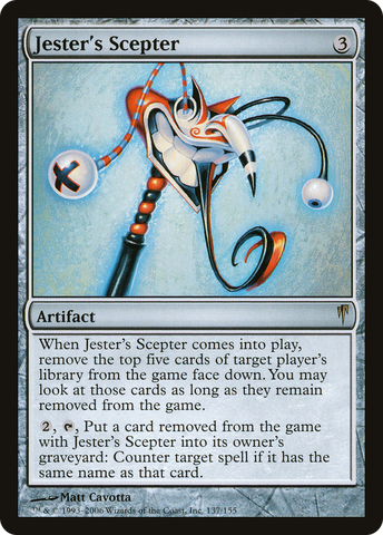 Jester's Scepter [Coldsnap] - The Mythic Store | 24h Order Processing