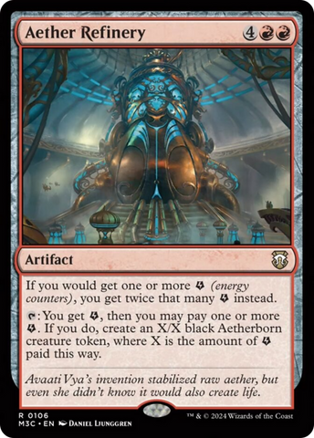 Aether Refinery [Modern Horizons 3 Commander] - The Mythic Store | 24h Order Processing