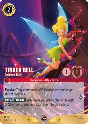 Tinker Bell - Insistent Fairy (18) [Promo Cards]