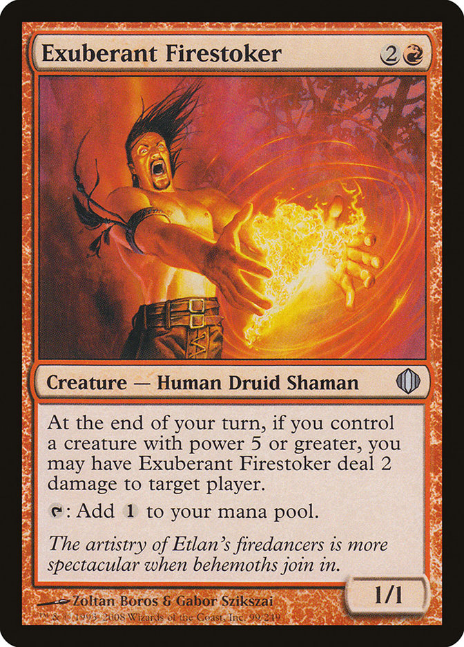 Exuberant Firestoker [Shards of Alara] - The Mythic Store | 24h Order Processing