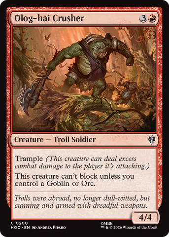 Olog-hai Crusher [The Hobbit: Eternal-Legal] - The Mythic Store | 24h Order Processing