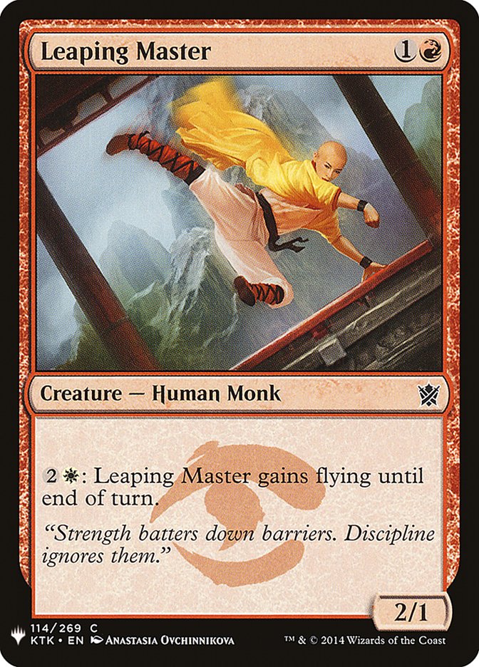 Leaping Master [Mystery Booster] - The Mythic Store | 24h Order Processing