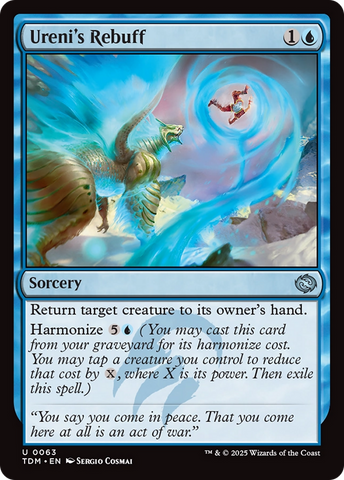 Ureni's Rebuff [Tarkir: Dragonstorm] - The Mythic Store | 24h Order Processing