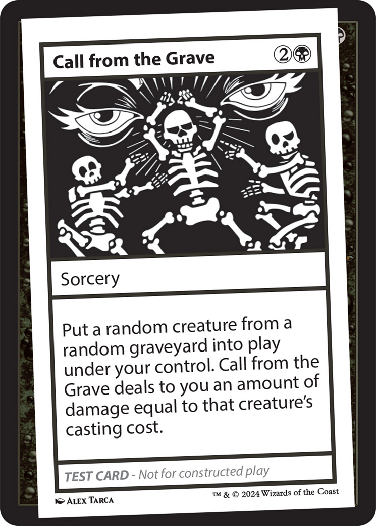 Call from the Grave [Mystery Booster 2 Playtest Cards] - The Mythic Store | 24h Order Processing