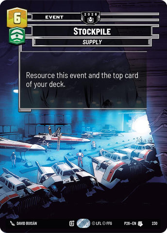 Stockpile (230) (230) [Sector and Regional Promos: Season 2]