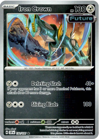 Iron Crown (132/191) [Scarlet & Violet: Surging Sparks] - The Mythic Store | 24h Order Processing