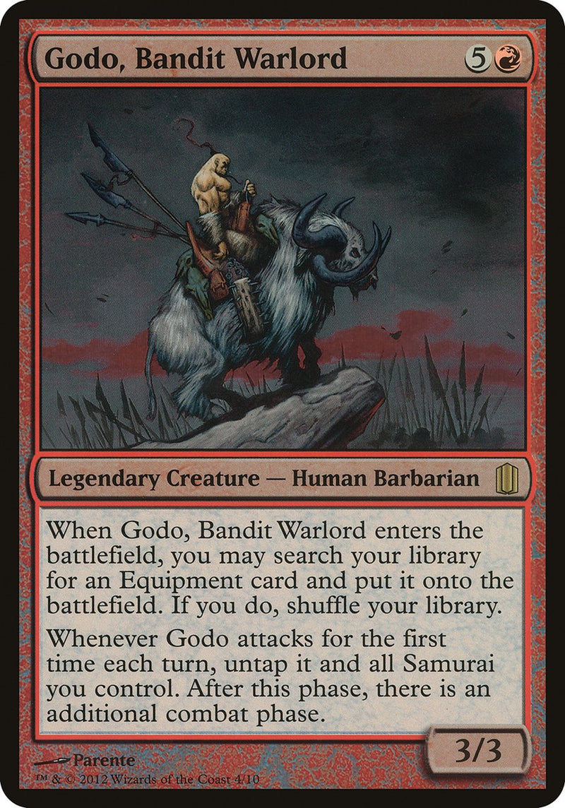 Godo, Bandit Warlord (Oversized) [Commander's Arsenal Oversized] - The Mythic Store | 24h Order Processing