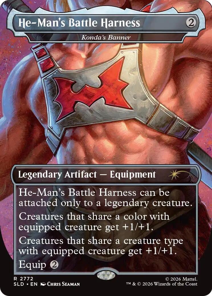 He-Man's Battle Harness - Konda's Banner [Secret Lair Drop Series] - The Mythic Store | 24h Order Processing