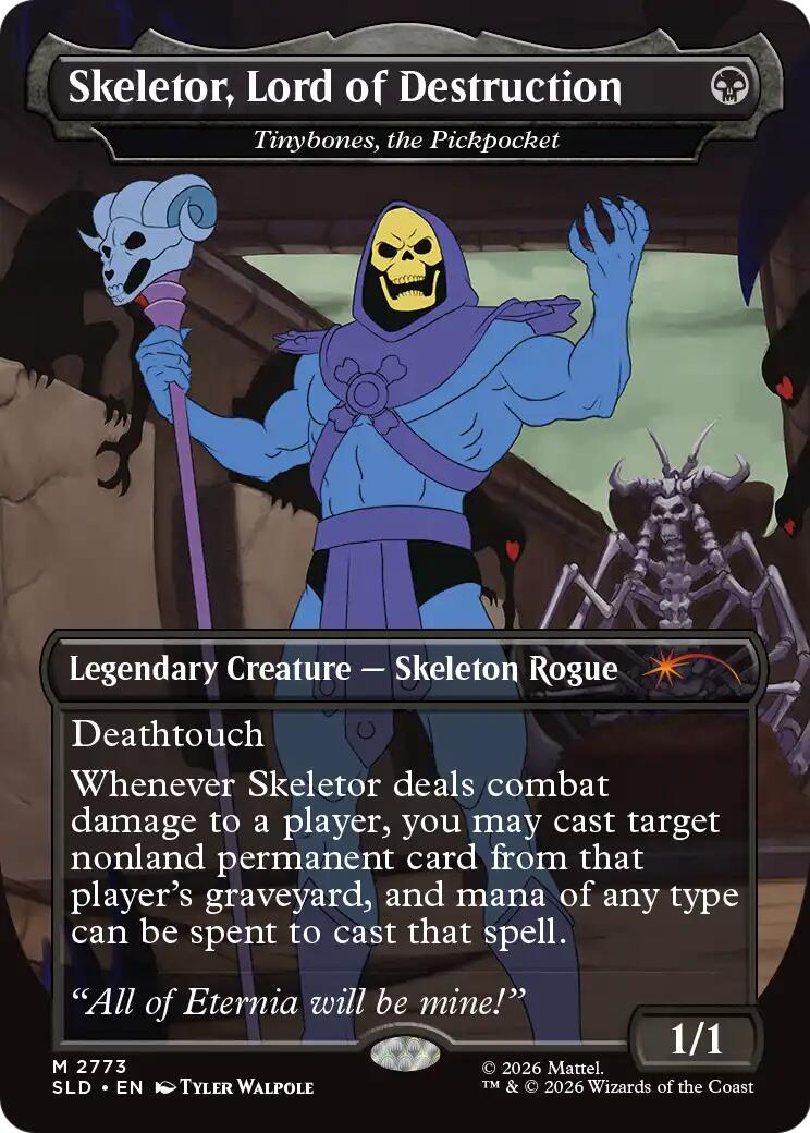 Skeletor, Lord of Destruction - Tinybones, the Pickpocket [Secret Lair Drop Series] - The Mythic Store | 24h Order Processing