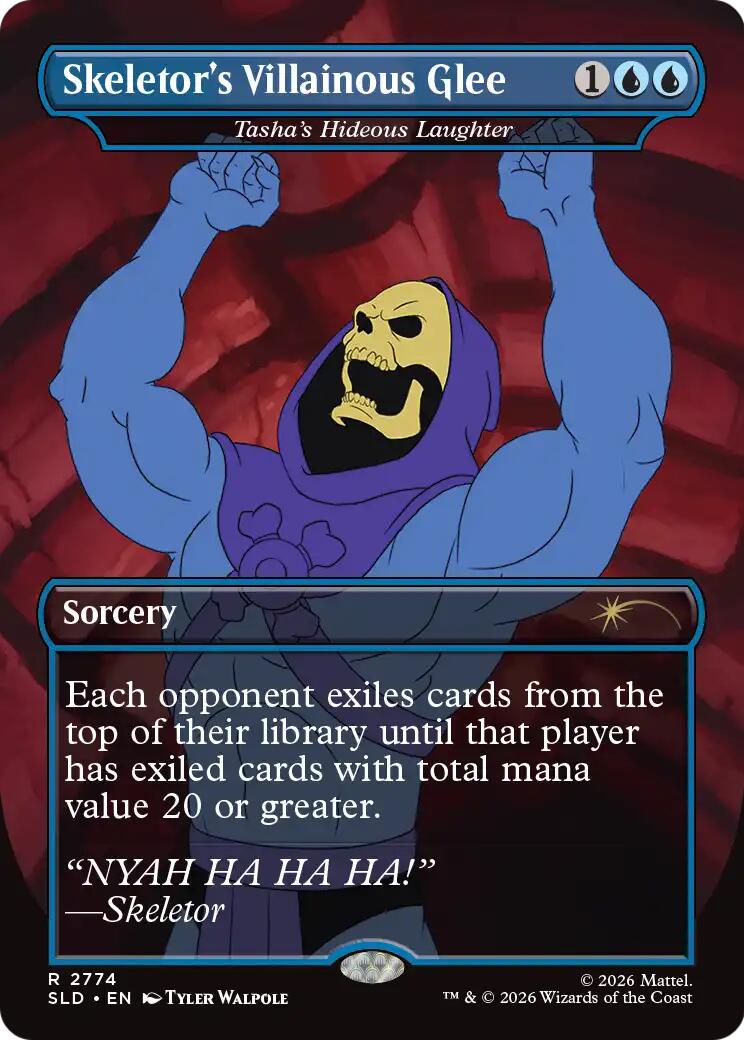 Skeletor's Villainous Glee - Tasha's Hideous Laughter [Secret Lair Drop Series] - The Mythic Store | 24h Order Processing